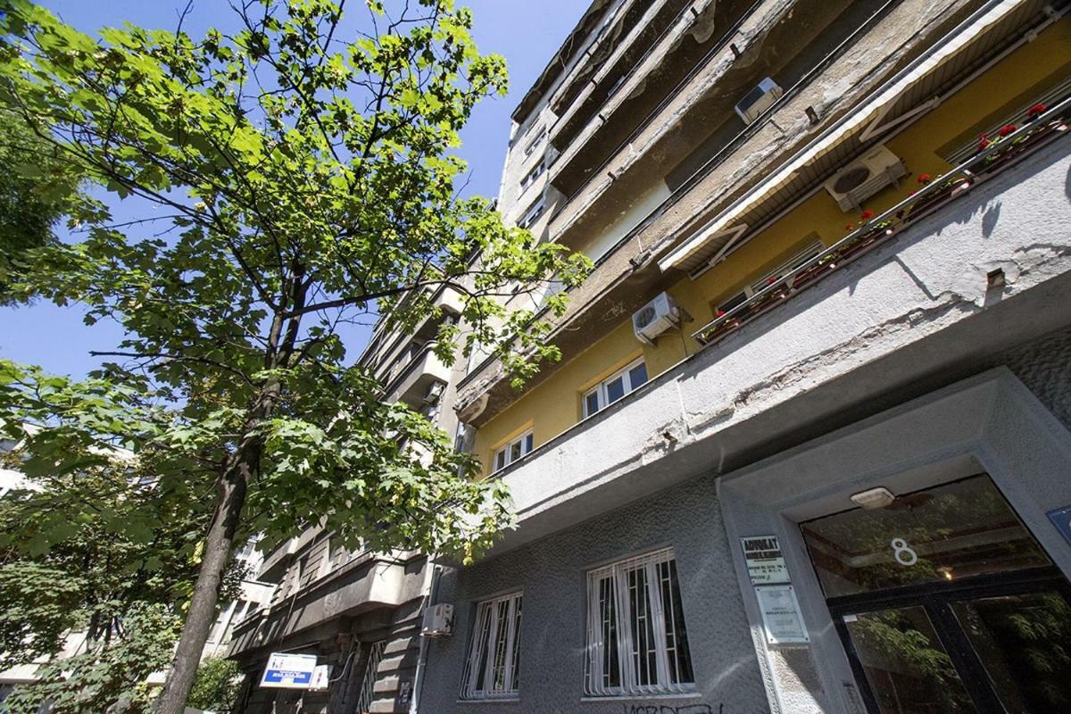 Star Apartment Belgrado Buitenkant foto